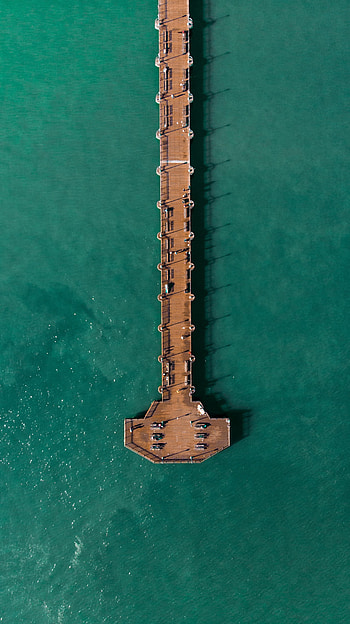 Water, Sea, View From Above, Pier, Miscellanea, Miscellaneous HD phone wallpaper