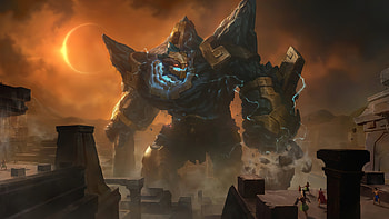 Worldbreaker Malphite LoL Runeterra PC, video game, League Of Legends, Malphite (League of Legends) HD wallpaper