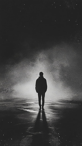 Black, black, dark HD phone wallpaper