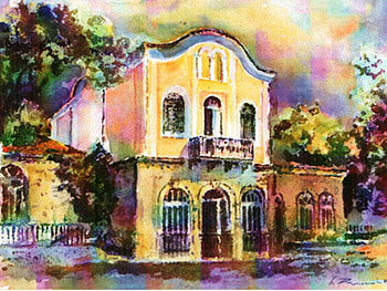 Old House Painting, architecture, , house, colors, colours, beautiful, ptretty, old, painting, bulgaria, street, paint, flowers HD wallpaper
