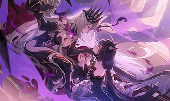 Anime Girls, artwork, Girls, Anime, Original HD wallpaper