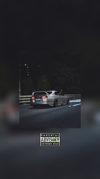 Supra, vibe, automotive_design, car, night, parental_advisory HD phone wallpaper