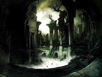 Warp, prince of persia the two thrones, alone, dark, artwork, pop, prince of persia, adventure, 2005, video game HD wallpaper