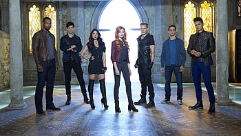Cast, Katherine Mcnamara, Shadowhunters, Tv Show, Alberto Rosende, Dominic Sherwood, Emeraude Toubia, Harry Shum Jr, Isaiah Mustafa, Matthew Daddario HD wallpaper