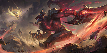 Aatrox - Legends of Runeterra, Aatrox (League of Legends), video game, Legends of Runeterra HD wallpaper