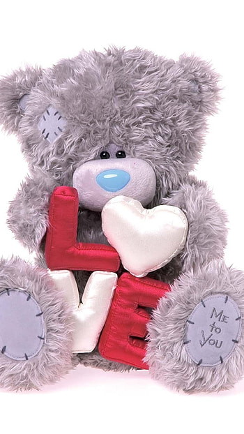 Teddy Wale, Love, Teddy Bear HD phone wallpaper