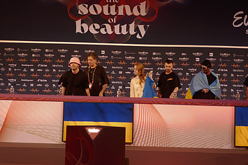 Press conference, ESC winner, Kalush Orchestra, 2022 Eurovision HD wallpaper