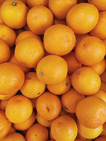 Oranges, Fruits, Food, Wet, Citrus HD phone wallpaper