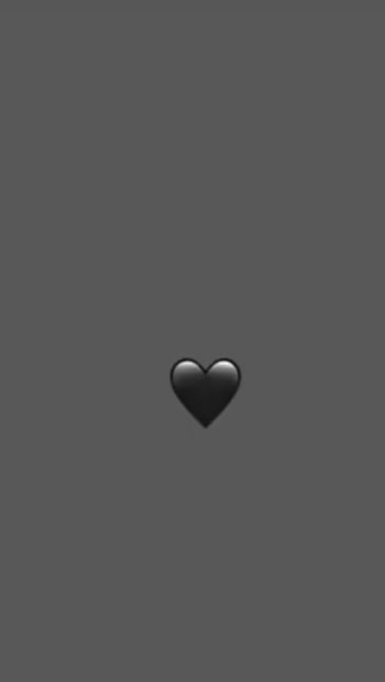 Black heart, heart, love, black HD phone wallpaper