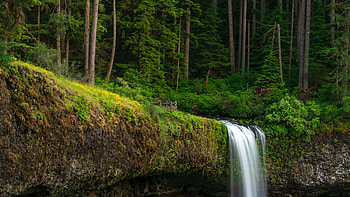 Silver Falls State Park, Oregon HD wallpaper