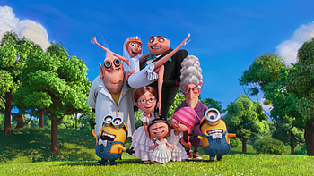 Minions , Agnes in Despicable Me, Playful characters, Animated enchantment HD wallpaper