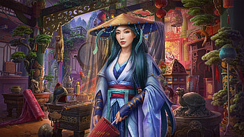 Beauty of the Orient, digital, fantasy, art, , beautiful, girl, china, woman HD wallpaper