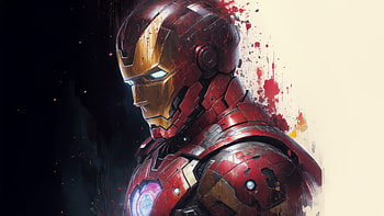 Iron Man The Genius In The Suit, iron-man, superheroes, artwork, digital-art, ai, deviantart HD wallpaper