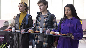 Yasmeen Fletcher Matthew Lintz Iman Vellani Ms. Marvel HD wallpaper