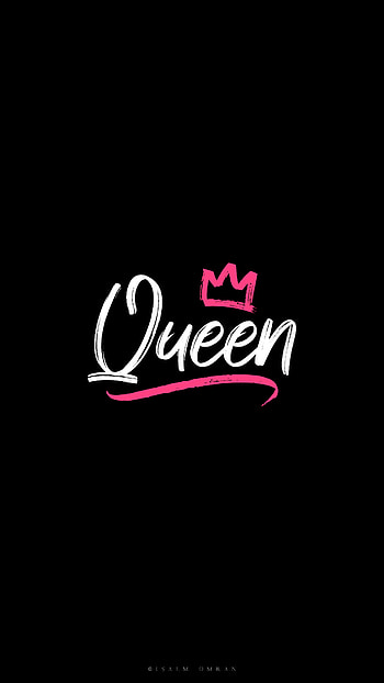 Queen , Black pink, Girl , Queen wallappers, , Cool, Black, BlackPink, Cool girl, Girls, Anime, Crowm, Pink HD phone wallpaper