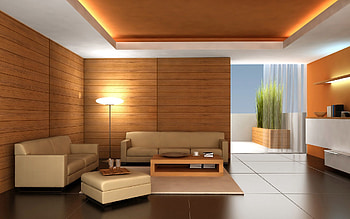Miscellanea, Miscellaneous, Lamp, Table, Room, Sofa, Modern, Up To Date HD wallpaper