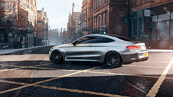 Mercedes AMG C63S Forza Horizon 4, forza-horizon-4, forza, 2018-games, games, mercedes-amg, mercedes, cars, artstation HD wallpaper