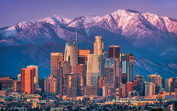 Los Angeles Skyline, Travels, Skyscrapers, Modern buildings HD wallpaper