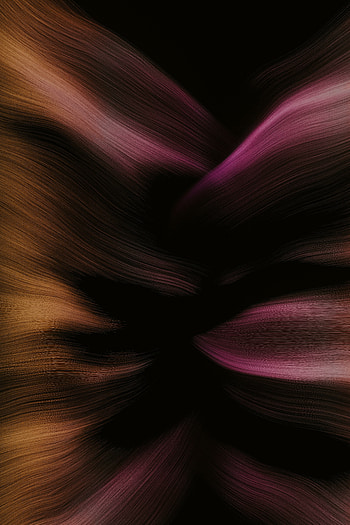 Threads, pink-yellow, macro, abstraction HD phone wallpaper