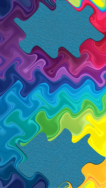 Ripple, colorful, pattern, abstract HD phone wallpaper