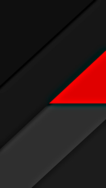 amoled black neon red, digital, tech, material, design, geometric, pattern, gamer, abstract, lines, colorful HD phone wallpaper