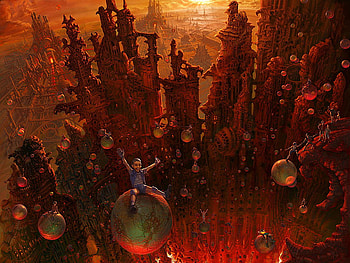 Dream World, imagination, kids, world, true, dream HD wallpaper