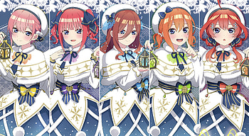 Quintessential Quintuplets — Winter Quintet, Anime, The Quintessential Quintuplets HD wallpaper