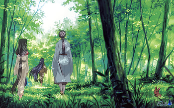 Air TV , animal, kanna, air tv, sunlight, blue hair, grass, long hair, summer, air, kannabi no mikoto, trees, forest, rabbit, ryuuya HD wallpaper
