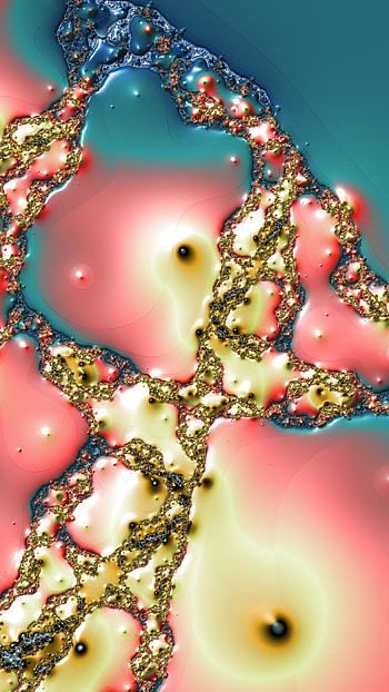 Trippy Psychedelic Fractal, Abstract, fractal HD phone wallpaper