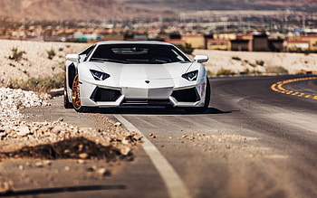 Lamborghini, Cars, Front View, Aventador, Lp700-4 HD wallpaper