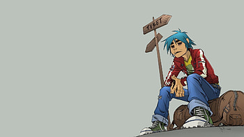 Gorillaz animated band, Iconic art style, Unique HD wallpaper