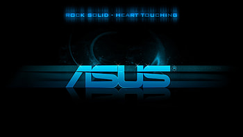 ... Background Ultra . asus, logo, blue, black HD wallpaper