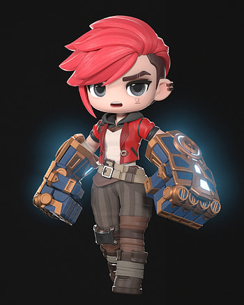 Arcane VI, head, fashion design, anime, animation HD phone wallpaper