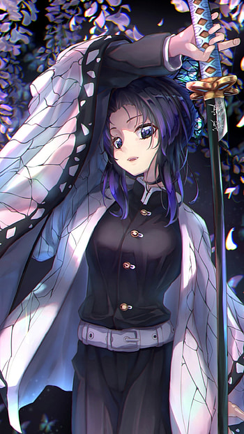 Demon Slayer Elegance: Shinobu Kocho , Anime, Demon Slayer: Kimetsu no Yaiba HD phone wallpaper
