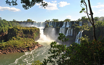 Iguazu Falls, Argentina, Argentina, river, waterfall, Iguazu HD wallpaper