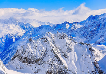 Nature, Mountains, Snow, Vertex, Tops, Snow Covered, Snowbound HD wallpaper