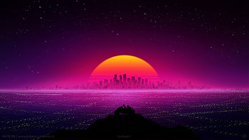Showtime Retro, artist, artwork, digital-art, deviantart HD wallpaper