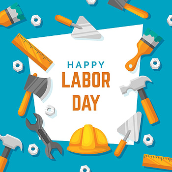 Labor Day Holiday, Labor day background, Flat design style, Vector art HD phone wallpaper