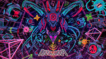 Akka Arrh Game Art, video game, Akka Arrh HD wallpaper