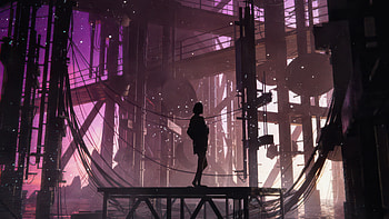 Walking Through The Zone, artist, artwork, digital-art HD wallpaper
