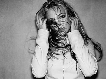 Britney Spears, Black and white poster, Music , Captivating HD wallpaper