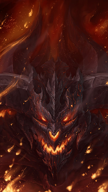 dark, demon HD phone wallpaper