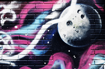 Multicolored, Motley, Texture, Textures, Paint, Wall, Graffiti, Brick HD wallpaper