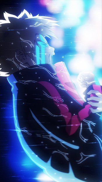 Boruto, electric blue, performing arts HD phone wallpaper