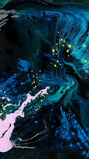 11 , Paint dark, Apple art, Creative expression HD phone wallpaper