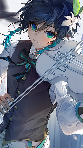 Venti - Genshin Impact, Venti (Genshin Impact), video game, Genshin Impact HD phone wallpaper