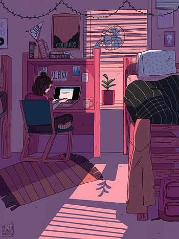 Aesthetic cozy bedroom HD phone wallpaper