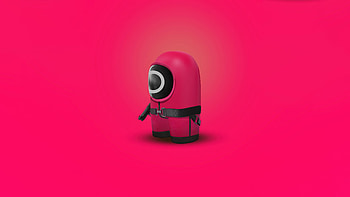among us, sus, squid game, amongsus HD wallpaper