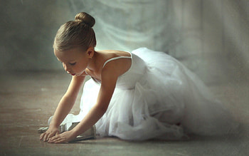 Little Ballerina, sweet, girk, pretty, cute, beautiful, beauty, little, ballerina HD wallpaper