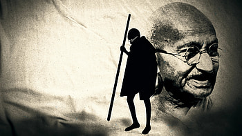 Mahatma Gandhi: Behind The Myth, Mahatma Gandhi HD wallpaper